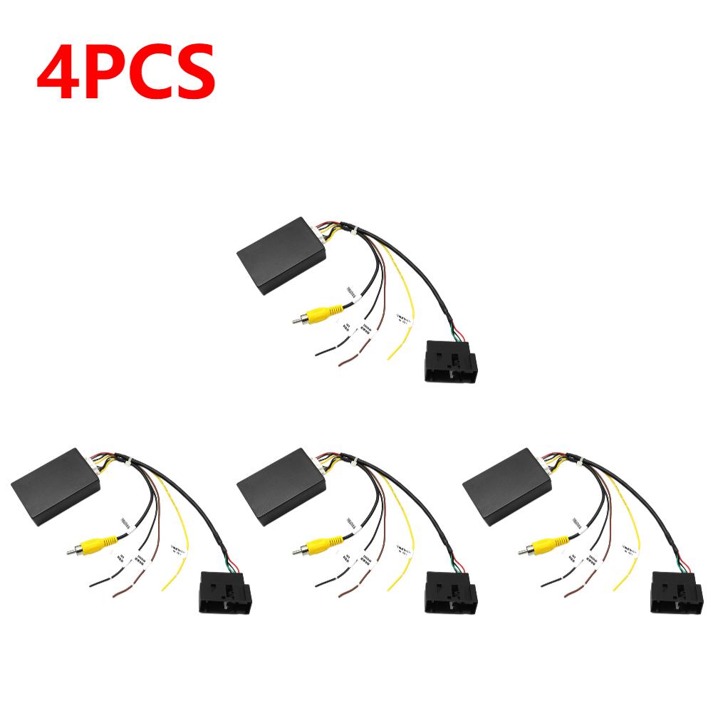12V Backup Camera Decoder RGB To AV Reverse Camera CVBS Interface Reversing Camera Signal Converter for Volkswagen RCD510 RNS510