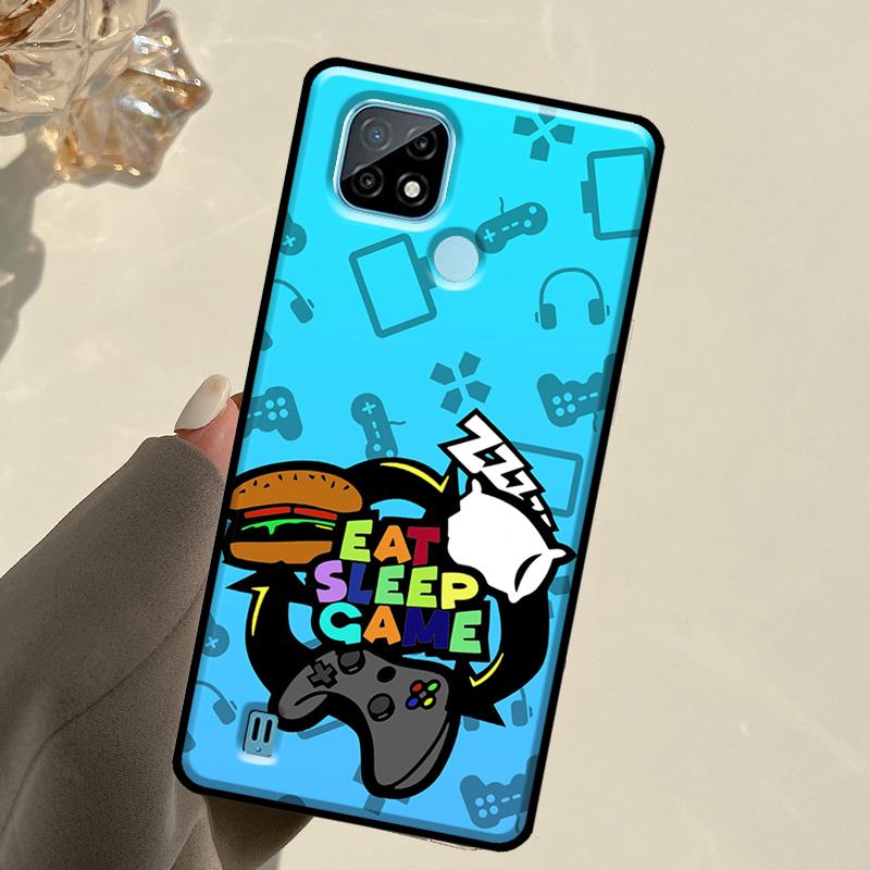 Game Repeat For Realme GT 7 Pro GT 6T 6 5 C67 C61 C55 C53 C51 C21Y C25S C75 10 11 12 13 14 Pro Plus Case