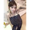 Yu Shuxin Ice Silk Pajamas Women's Summer New Sweet Wind Explosion Butterfly Suspender Trousers Comfortable Loungewear