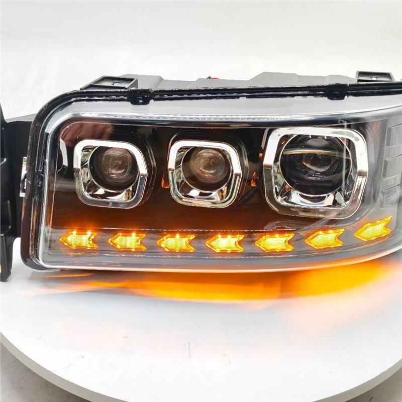 Tri-Lens LED Laser Headlight for Howo TX Shacman Dump Truck G5S/TGA - Super Bright