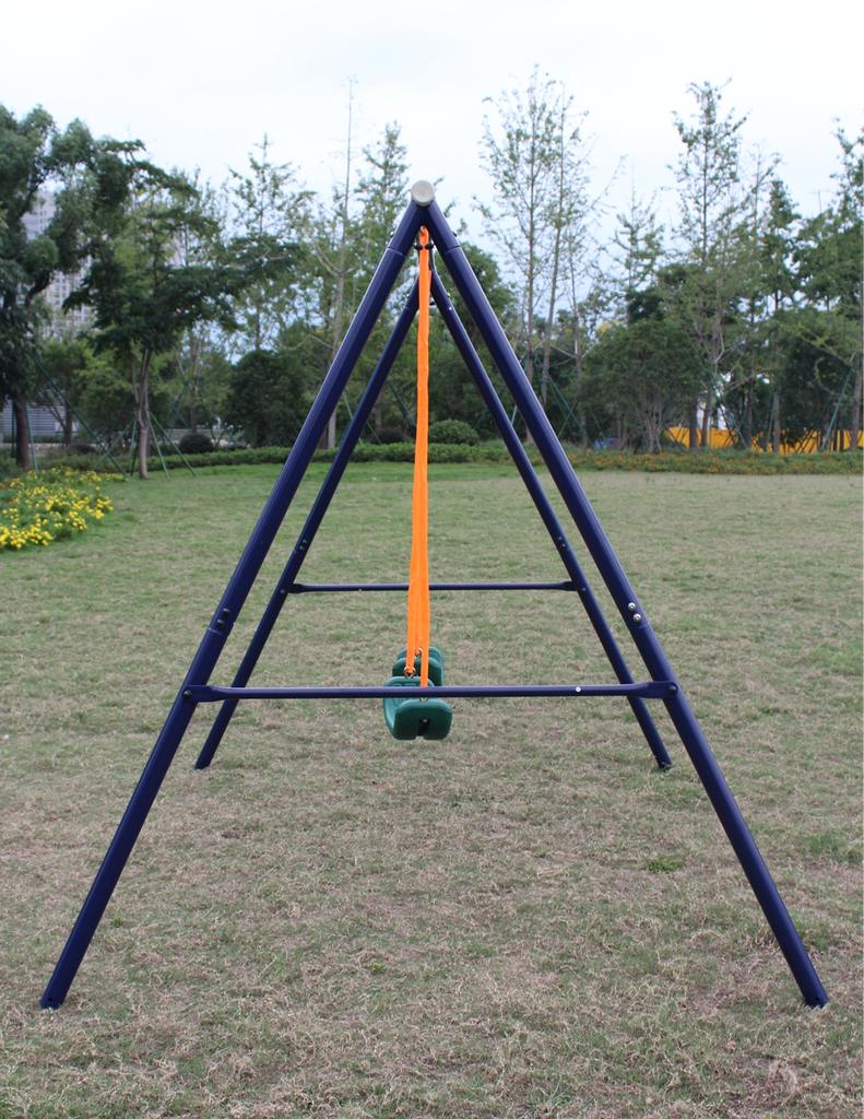 Swing, Double Swing, suitable for Children aged 3 to 8 Years, total Weight capacity 90.72kg, sturdy Construction, simple Installation