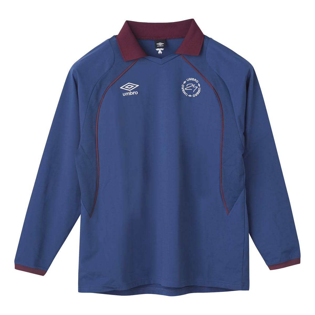 

THIRD от Feel Tech Practice Navy [Umbro] Футболка с длинным рукавом [ФУТБОЛКА, Футболка с длинным рукавом, Влагоотводящая, Быстросохнущая, Эластичная, Солнцезащитная,