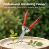 Gartenschere - Astschere mit Mikro-Spitze, Gartenschere - Gerade Floristenschere für präzise Pflanzenpflege