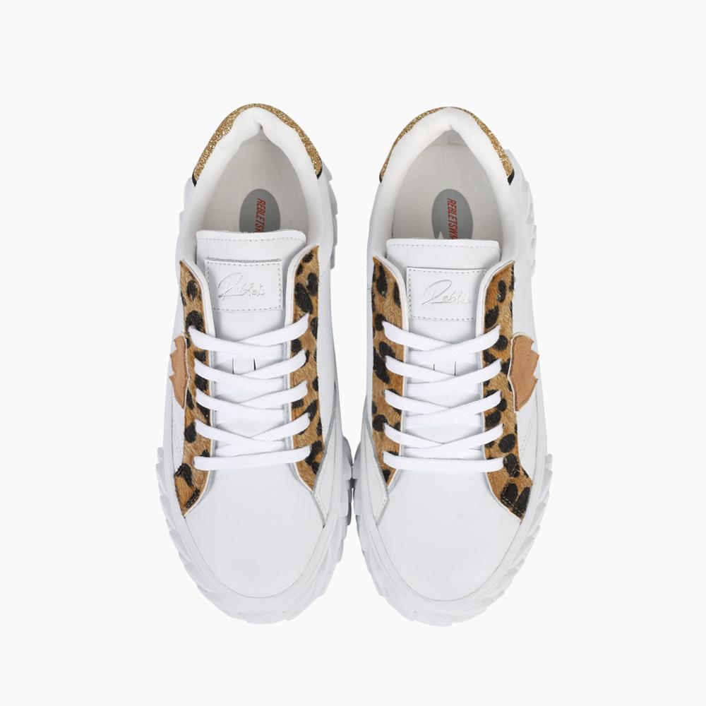 Rebletswm Mako W Leather Multi Leopard