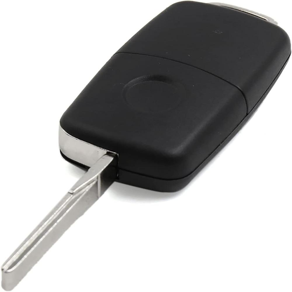 Kunststoff Schlüsselhülle Schwarz Schlüsselanhänger Hülle 3 Tasten Schlüsselhülle Schlüsselhülle Hülle für VW