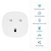 Graffiti WiFi Smart Socket: 13A UK Plug with Remote & Voice Control for Alexa