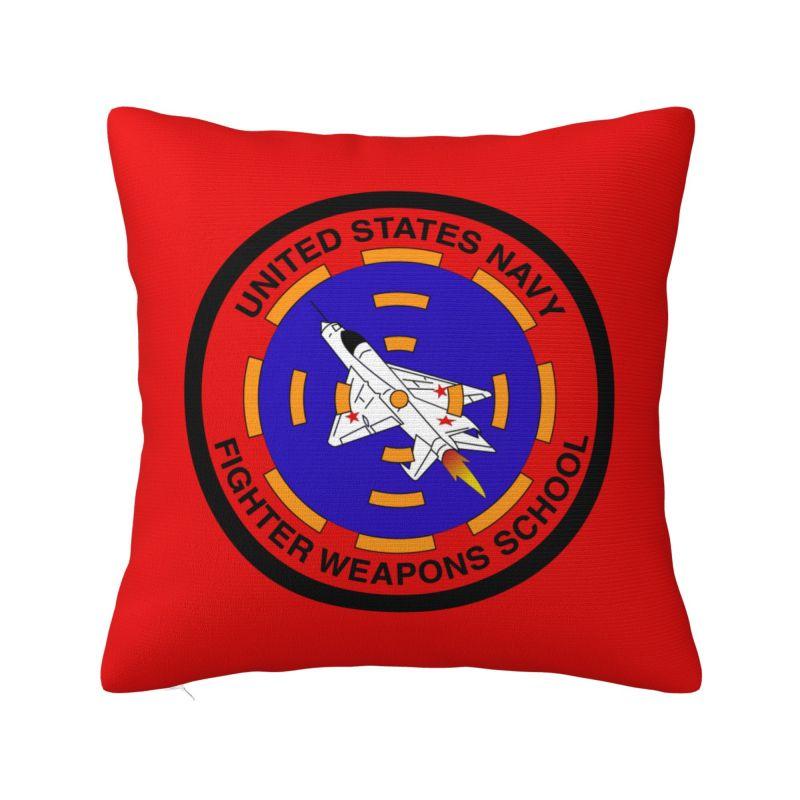 Custom Tom Cruise Maverick Film Top Gun Luxury Throw Pillow Cover Living Room Decoration Cushions for Sofa