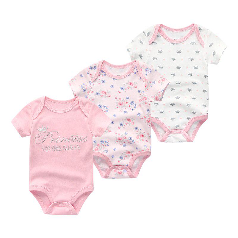 Baby Clothes Infant Bodysuits Short Sleeve Toddler Clothing Boy Girls Clothes Baby Rompers Costumes