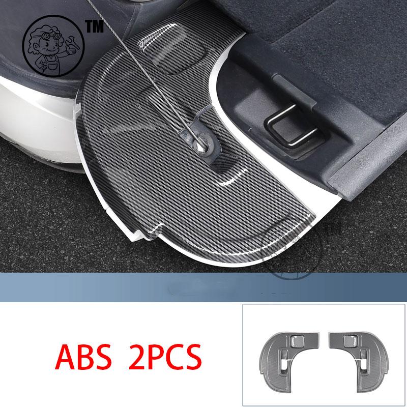 For ZEEKR 9X 2025 2026 Car Rear Guard Plate Trunk Protective ABS Carbon fiber Pattern Cover STELL ProtectiveInterior Accessories