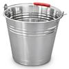 Orion Stainless Steel Bucket with Handle, 10 L, 28 x 25 cm