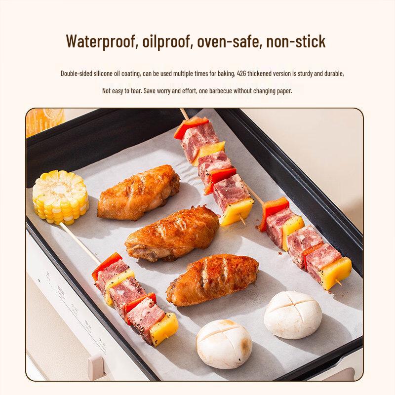 ZISIZ Food-Grade Baking & BBQ Parchment Paper