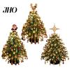 Handcrafted Home Holiday Decor DIY Beaded Christmas Tree Kit, Faux Crystal Craft Set Season Crafting Supplies for Adults Beginners, Handmade