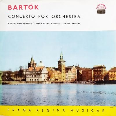 LP Record BLA BARTK  THE CZECH PHILHARMONI  Concerto For Orchestra SUAST50515 Supraphon 1963 Czechoslov Classical Used