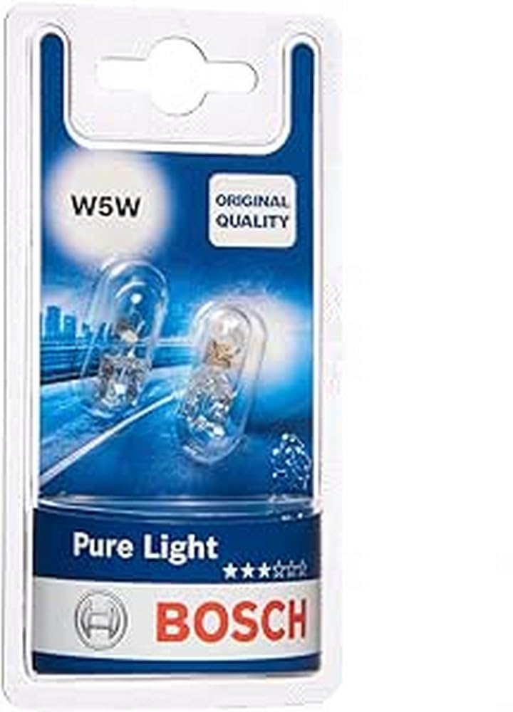 

Bosch Lampes Pure Light W5W 12V 5W (Ampoule x2)