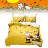 Cartoon Print Digital Duvet Cover Pillowcase Set Bedroom Gift Bedding