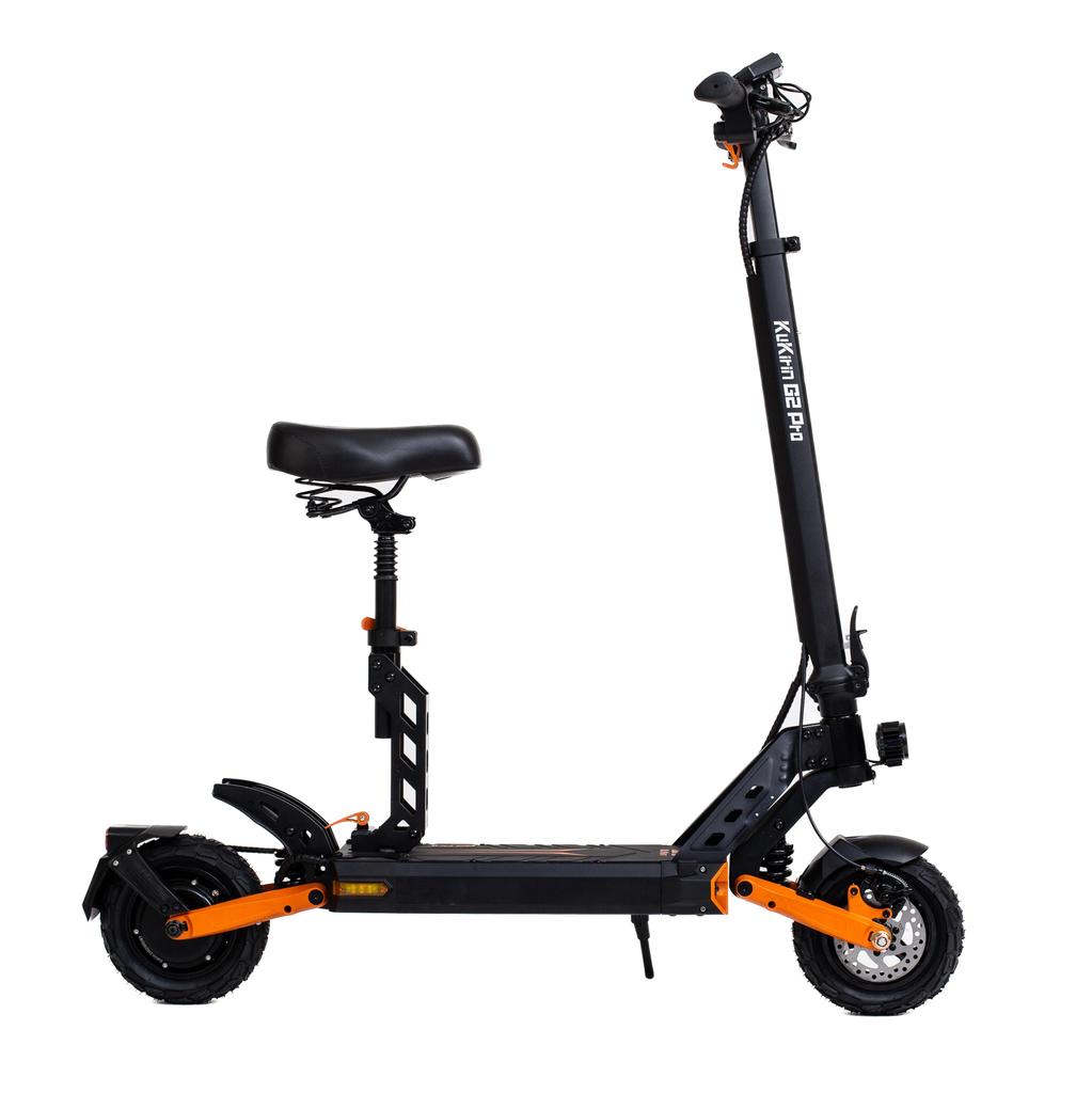 Monopattino Elettrico KuKirin G2 Pro Con Sedile Per Adulti 600W 48V 15.6AH Monopattino Elettrico da Città Pneumatici 9.0x3.0 Pollici Escooter Pieghevole Per Tutti i Terreni