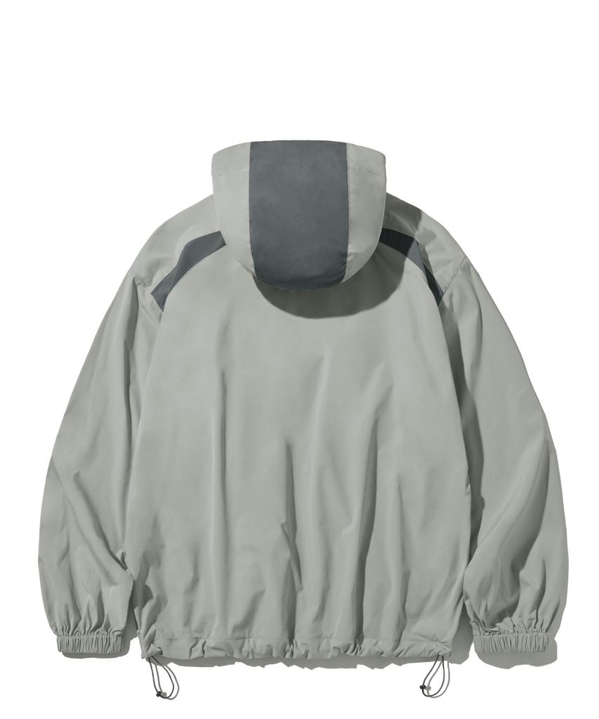 Filluminate Taslan Windtaker Jacket - Light Grey