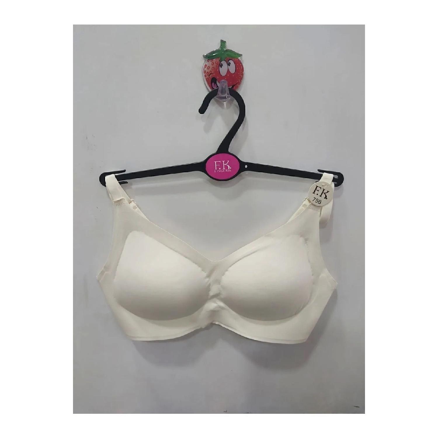 

Laser Cut Removable Pad Bralette Bra-1241 75 екрю