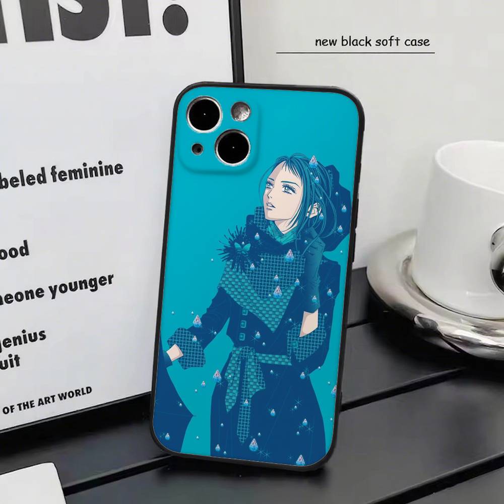 Retro Anime P-paradise Kiss Phone Case Silicone Soft For IPhone 17 Air 16 15 14 13 12 11 Plus Pro Max Plus