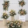 Silk Floral Arrangement for Wedding Aisle or Banquet Decoration