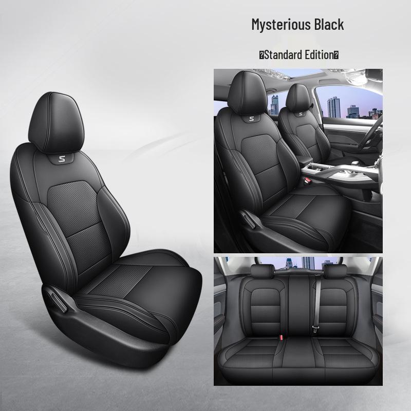 Universal Full Leather Car Seat Cushion for Bin Yue - Four Seasons, Five-Seater