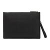 MCM Black Leather Logo Embossed Crossbody Bag for Daily & Travel Use
