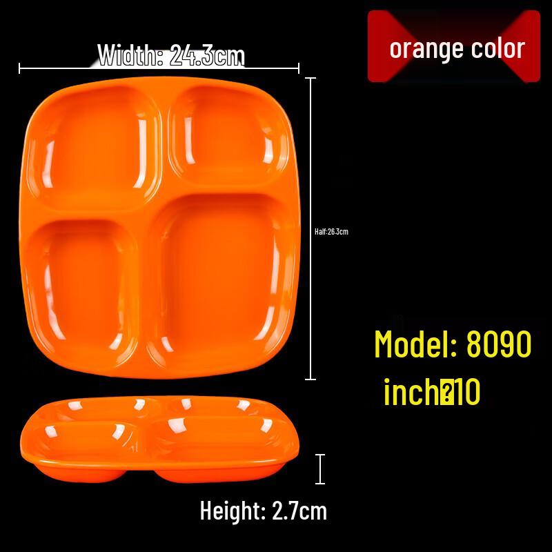 

Melamine Divided Canteen Plate