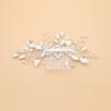 Handmade Rhinestone Pearl Flower Hairpin - Bridal Wedding Hair Accessories