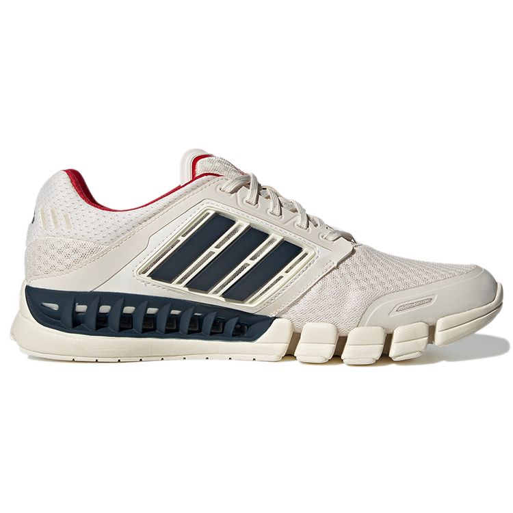 Adidas CC Revolution Pohodlné Všestranné Tkaninové Odpružení Protiskluzové Nízké Neformální Běžecké Boty Unisex Tenisky Bílá Modrá GV7308