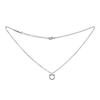 [Salvatore Ferragamo] Women's Gancini Necklace 76 0133 Pldlucid 0696659 106172