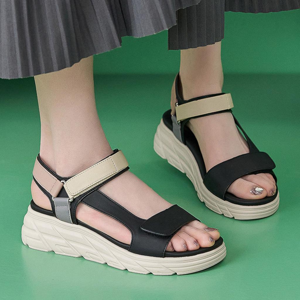 Fashion Thick Soled Sandals Womens Summer Lightweight Non Slip Comfortable And Casual Women'S Shoes 2026 Sandales Femmes éTé