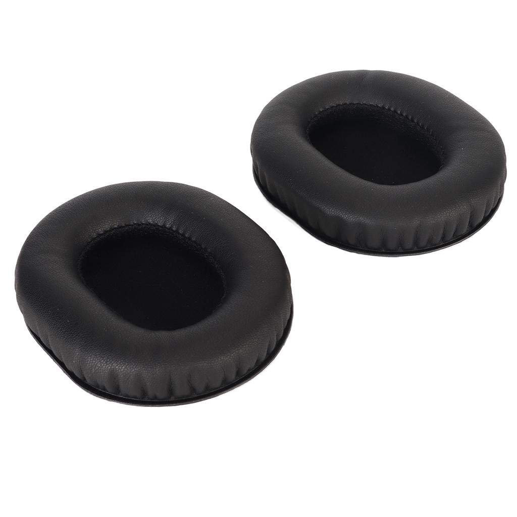 Replacement Ear Cushion Protein Leather Comfortable Elastic Noise Reduction Ear Pads for ATH M70X
