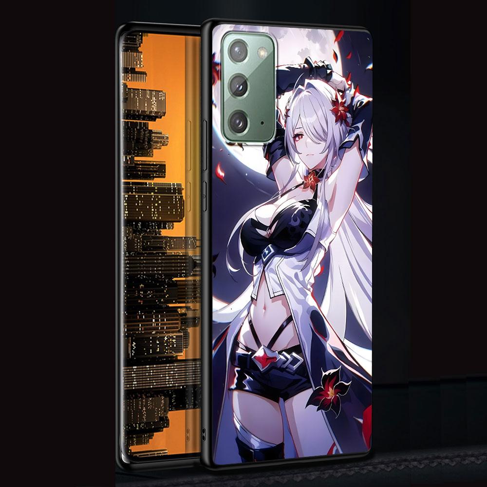 

Чехол Honkai Star Rail Acheron для Samsung Galaxy Note 20 Ultra 10 Plus 9 8 ТПУ Чехол для телефона Note 10 Lite Черный Мягкий чехол Funda Samsung Note 8