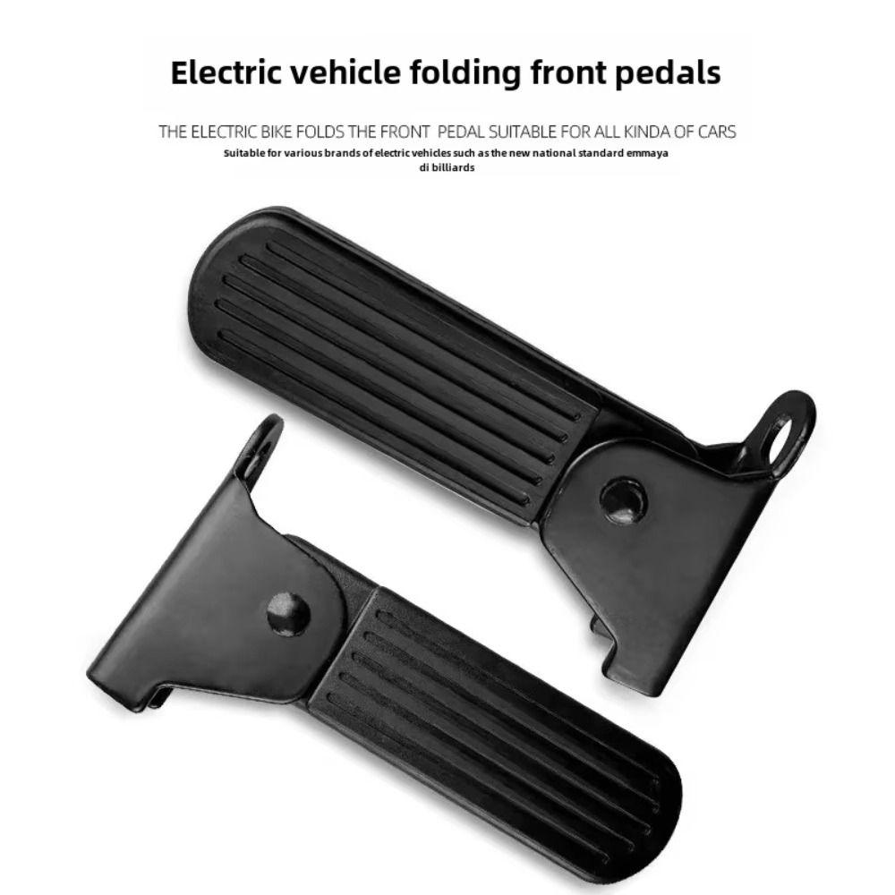 1 Pair Standard Electric Vehicle Rear Foot Pedals For Electric Bicycle Modification