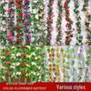 Artificial Rose Vine for Wedding Arches, Staircase Railings, and Ceiling Decor