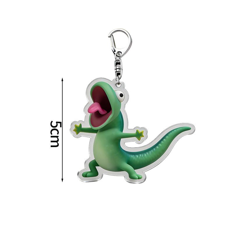 Accessories 3D Printed Lizard Desk Green Lizard 3D Printed Ornament Anime Movie Ornament Fans Party Favors Gift