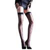 Women Sexy Stockings Aurora Jacquard Oil Glossy Smooth Transparent Over The Knee Thigh Sockings Sheer Pantyhose Lingerie