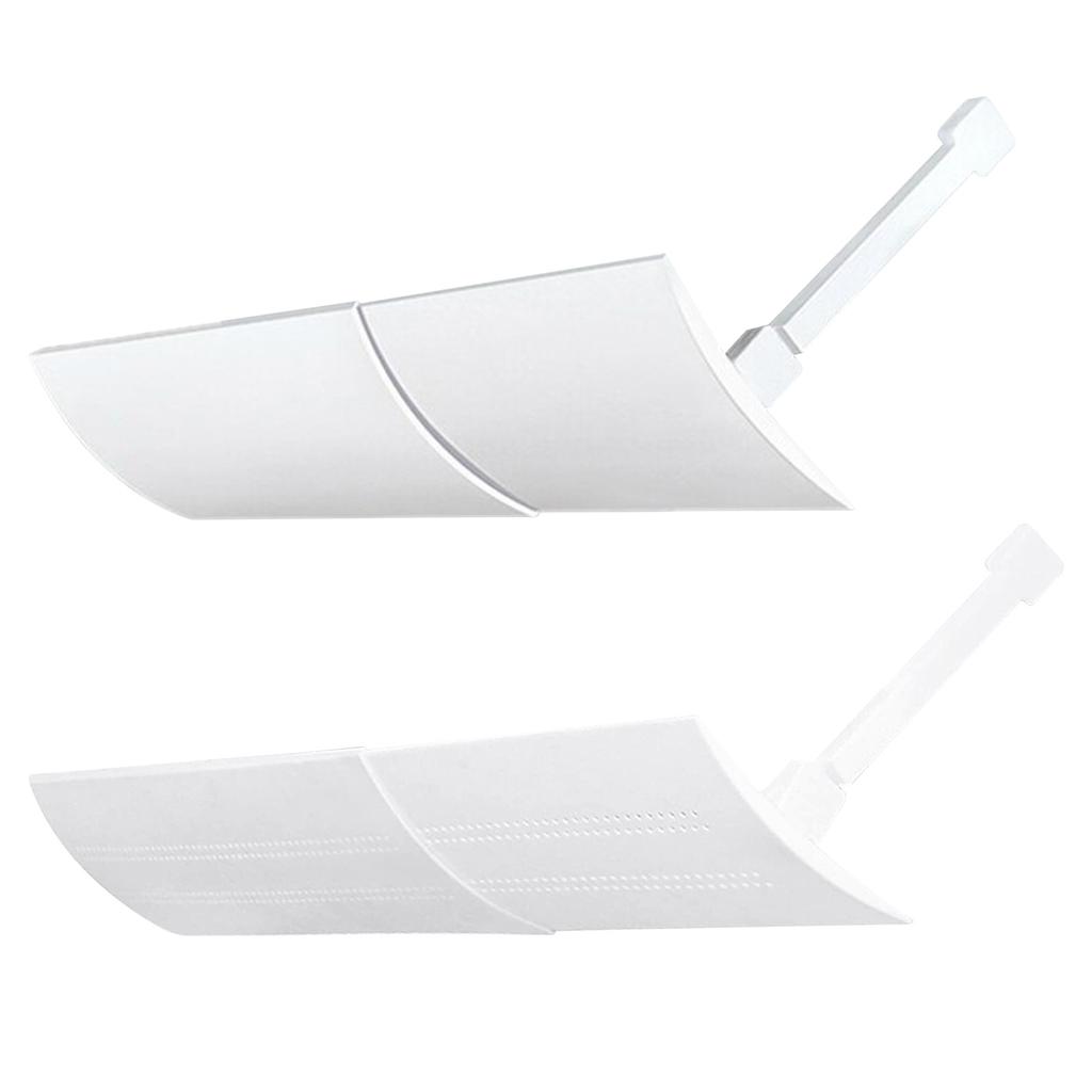 Universal Air Conditioning Windscreen Panel Adjustable Windshield Anti-Wind Baffles Cover Anti Direct Blowing Adjustable