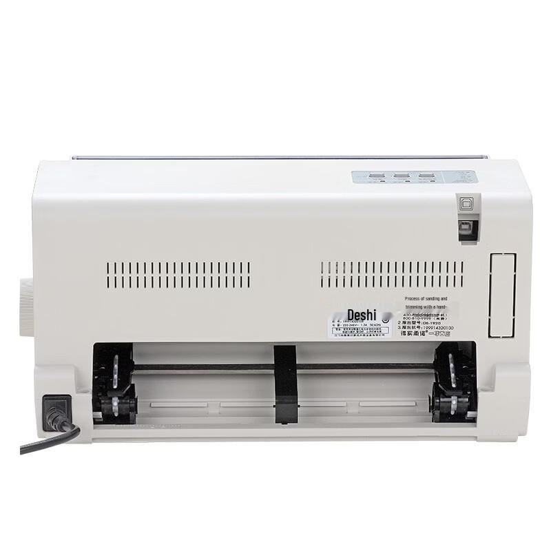 Dascom DS-1920 24-Pin Flatbed Receipt Printer CN plug (adapter included)