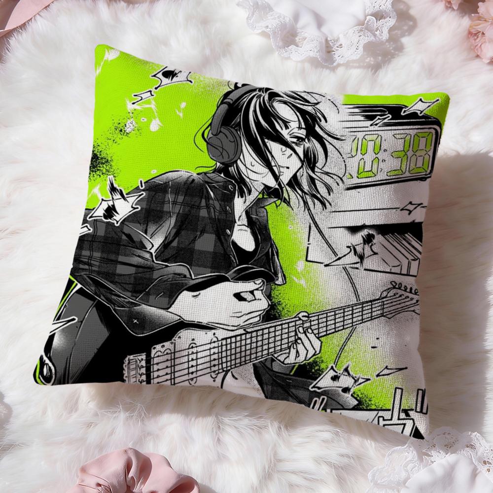 Fashion KKoga Mitsukied Cushion Cover Soft Washable Pillow Case Multi-Scene for Couch Bed Travel Office Use