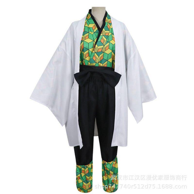 Demon Slayer Cosplay Haori Inosuke Hashibira, Tanjiro Kamado, Zenitsu Agatsuma, Giyu Tomioka