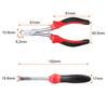 SPEEDWOX Mini Long End Nippers, Long Reach Wire Cutter, Compact Precision Work Tool with Long Tip for Automobiles, Motorcycles, Equipment, Computers,