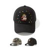 Hip Hop Street Camouflage Embroidery Baseball Cap Female Big Head Circumference Show Face Small Sunscreen Outdoor Versatile Cap Male