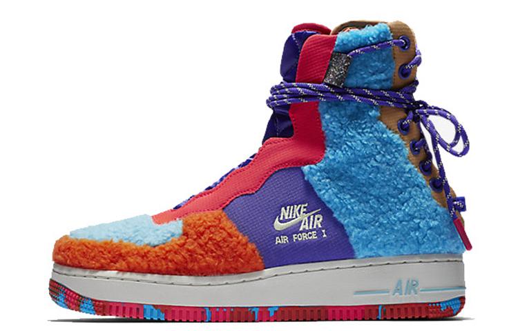 Nike Air Force 1 Rebel Xx Colored Sherpa Женские CQ7518-571 35.5