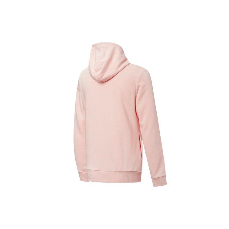 Puma Logo Hooded Sweatshirt Women Sweatshirts Pink 587005-03