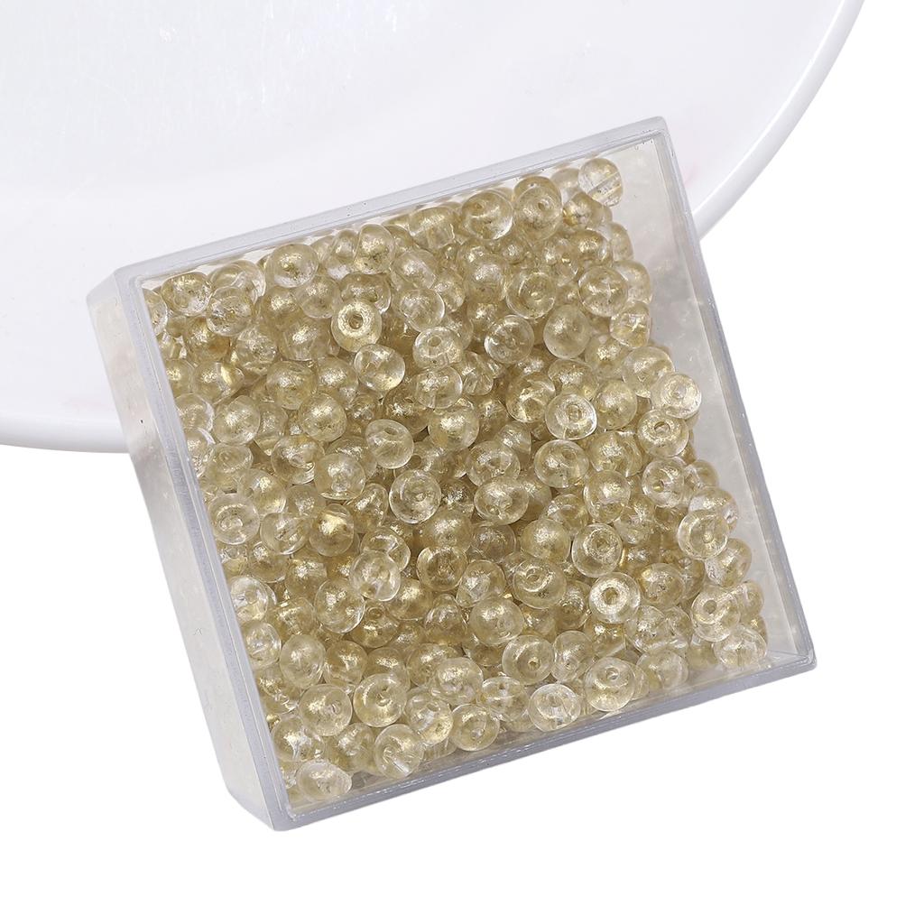 100 stk Akrylperler Anheng Gjennomsiktige Perle Vanndråpeperler For DIY Armbånd Halskjede Smykkefremstilling