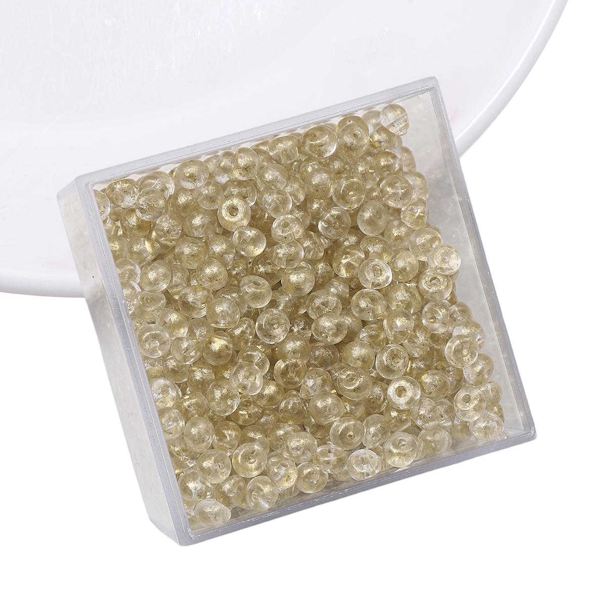 

100 шт. акрилових намистин. Підвіски. Прозорі перлинні намистини. Для виготовлення ювелірних виробів. слонова кістка