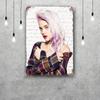 Sky Ferreira Retro Vintage Tin Sign Poster Decorative Plaque Metal Plate Wall Decor