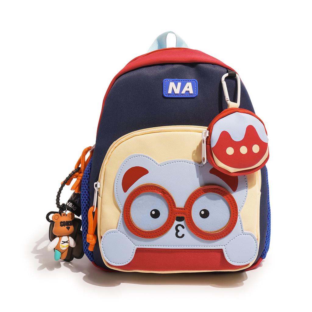 Schoolbag New Kindergarten Schoolbag Cartoon Ultra-light Fashion Small Backpack Boys and Girls Baby Cute Backpack Tide Wholesale