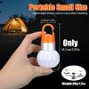 Portable LED Camping Lamp USB C Rechargeable Tent Lamp Detachable Bulb Bottle Lamp Outdoor Camping Waterproof Bulb with 10 Modes